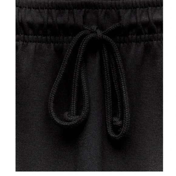 ZARA Plush Black Midi Skirt - Picture 3 of 6